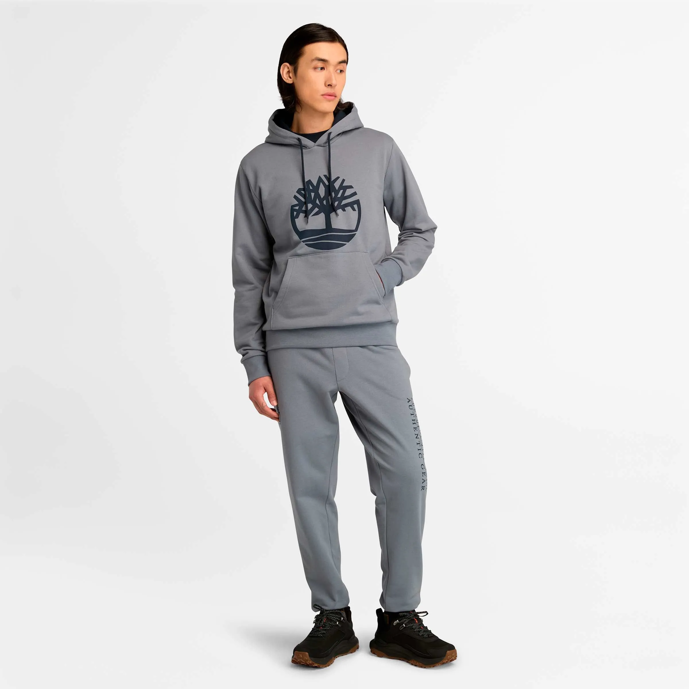 Men's Northwood US Tree Logo Brushback Hoodie
