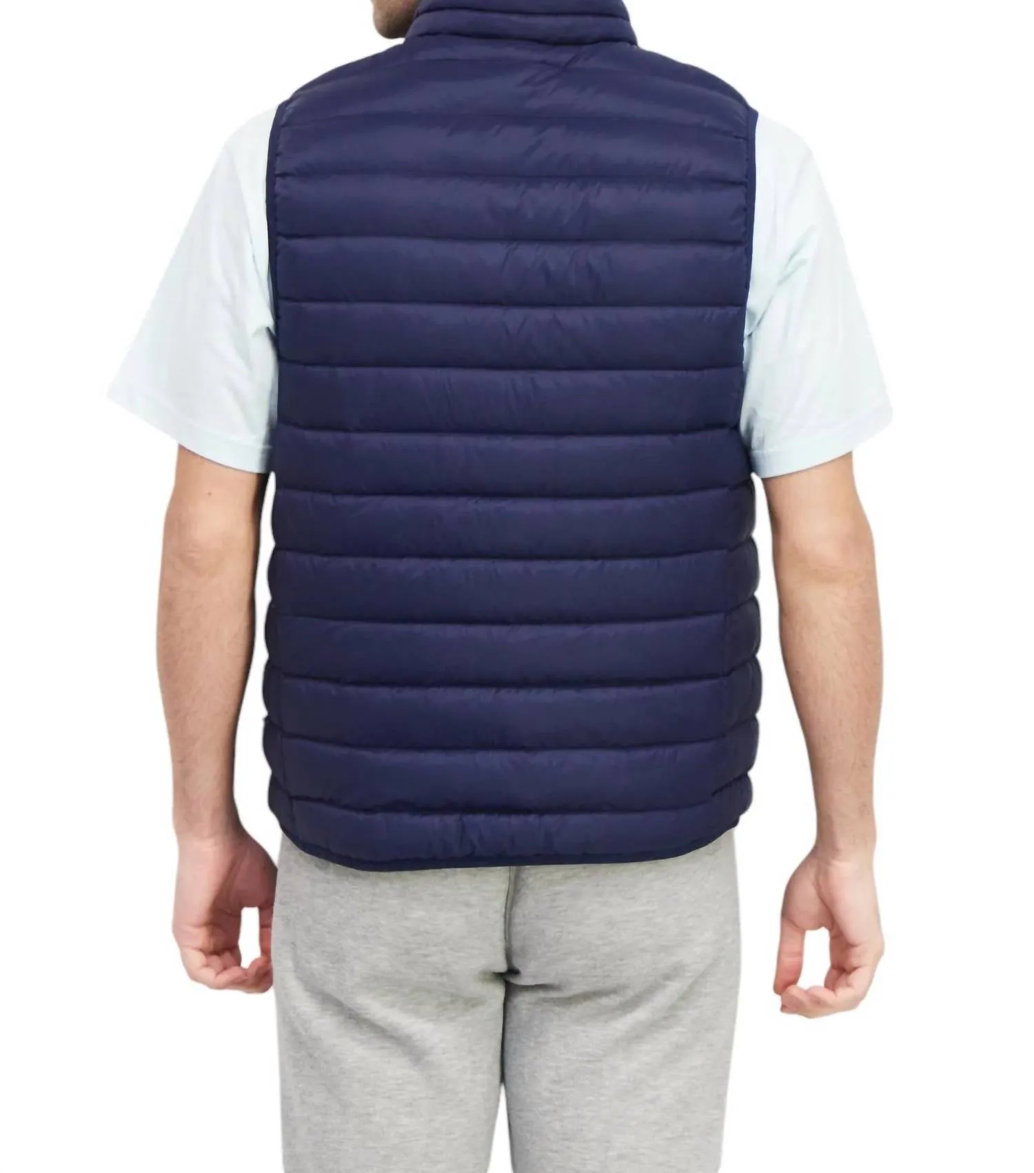 Men's Performance Water Resistant Vest In Blue