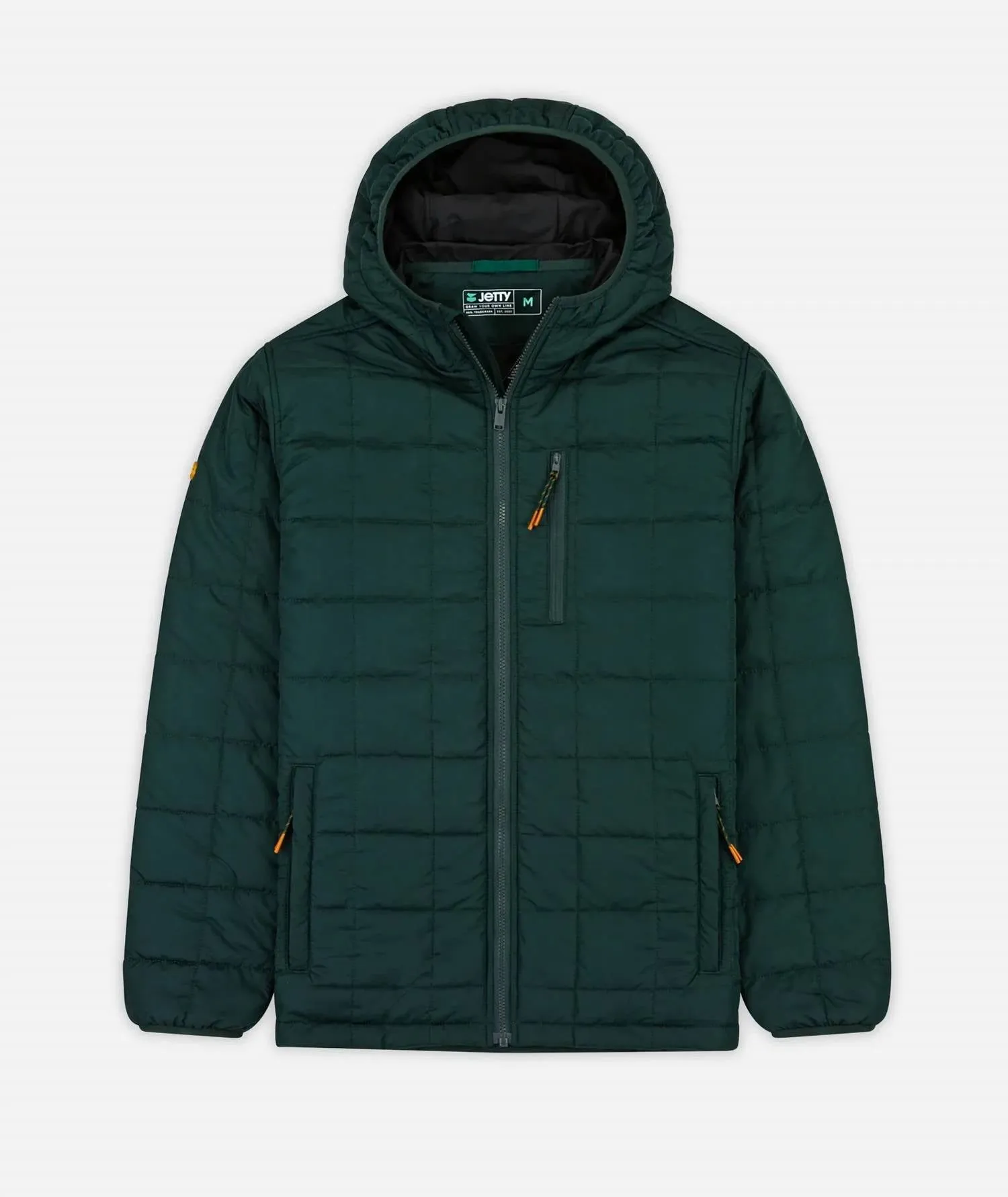 Men's Puffer Coat Jacket In Tidal