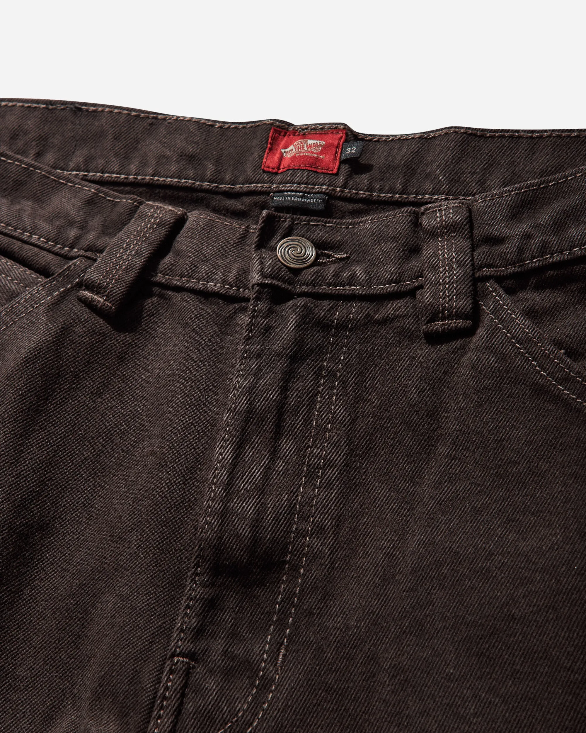 Men's Skate Check 5-Pocket Loose Denim Pants After Dark