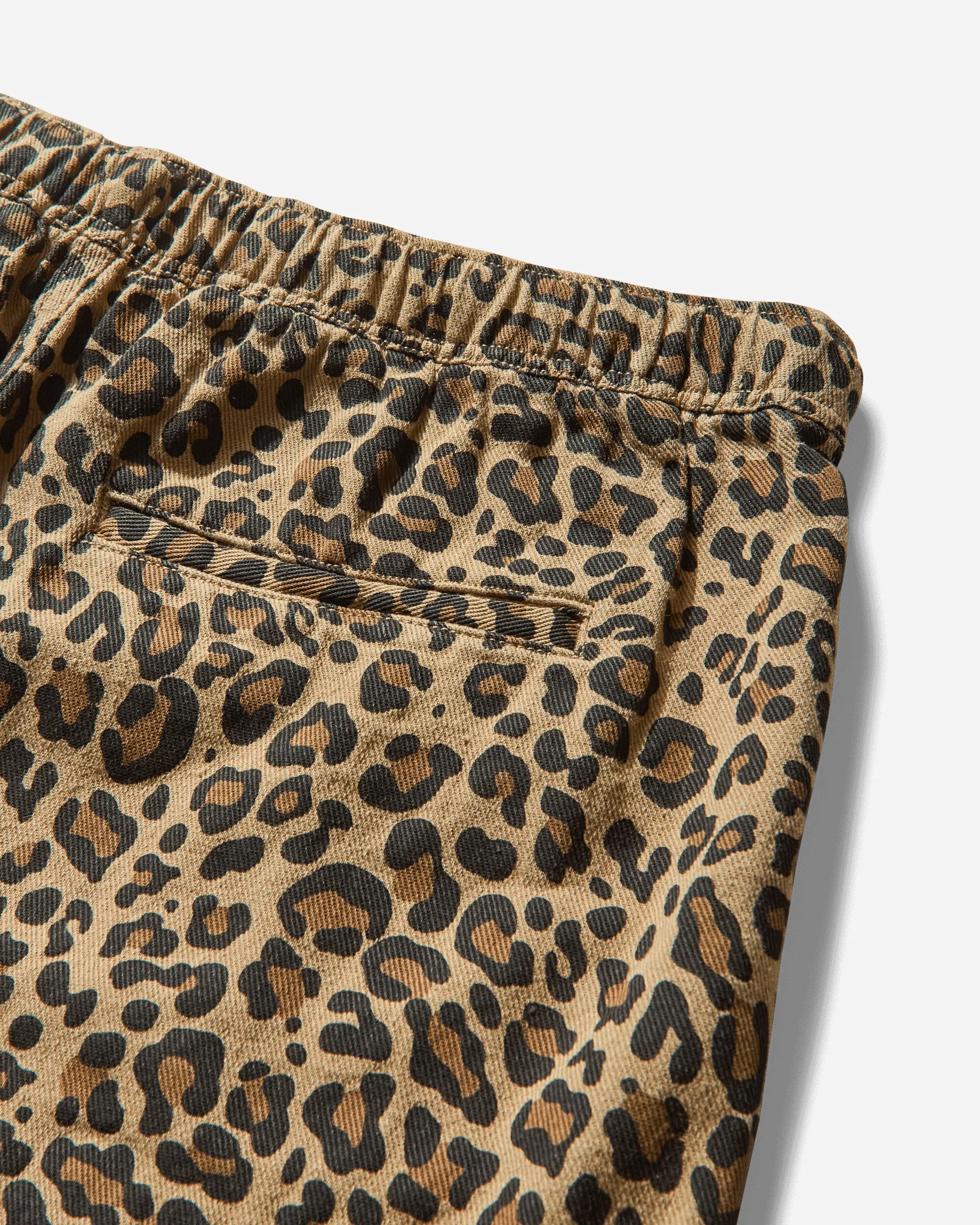 Men's Twill Climber Shorts Leopard