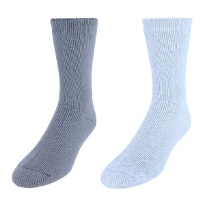 Men's Ultimate Cozy Gripper Crew Slipper Socks (2 Pack)