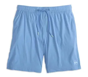 Men's Volley Lined Trunk 6" Short In Mystic Blue