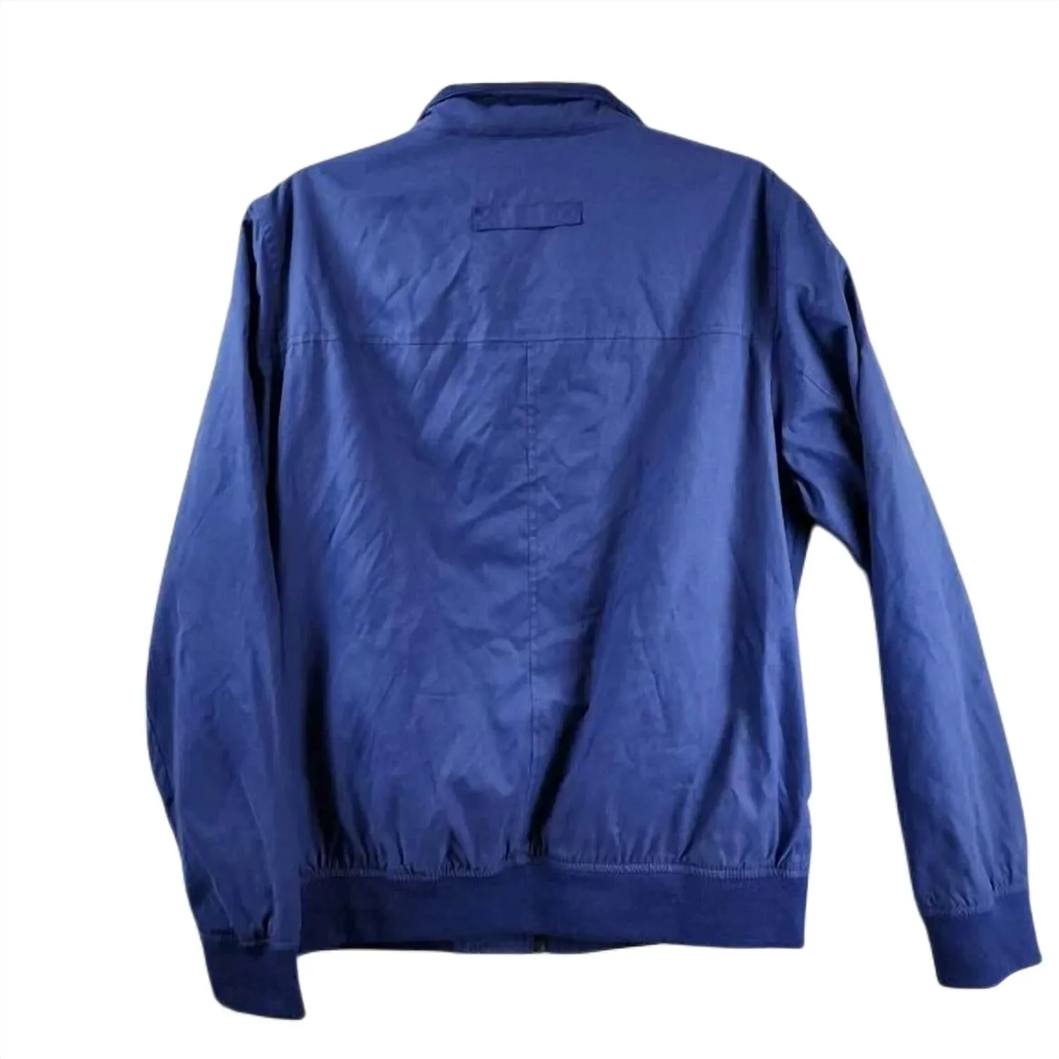 Men's Water Resistant Bomber Jacket In Blue