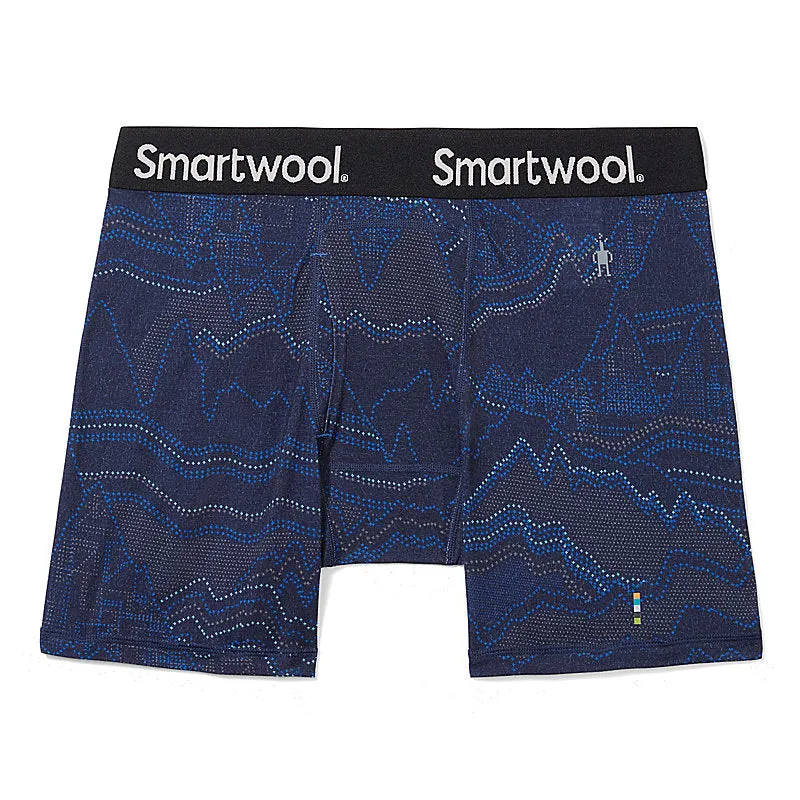 MERINO PRINT BOXER BRIEF MEN'S