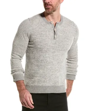 NAADAM Marled Wool & Cashmere-Blend Henley