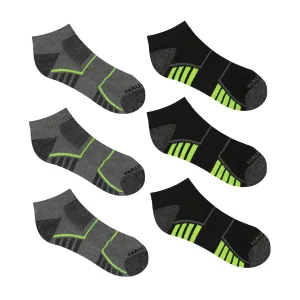 Nautica Men's Athletic Low-Cut Terry Socks Multi Nautica