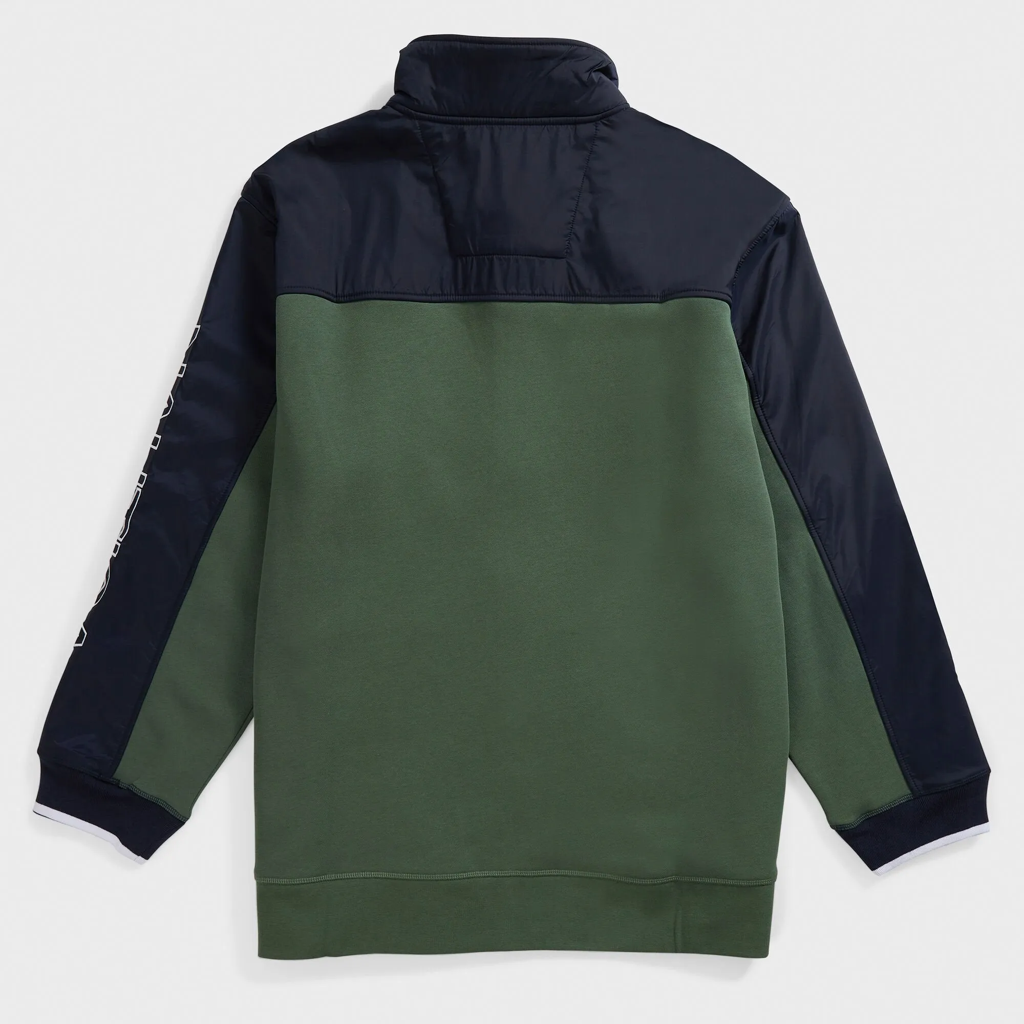 Nautica Mens Big & Tall Colorblock Full Zip Track Jacket