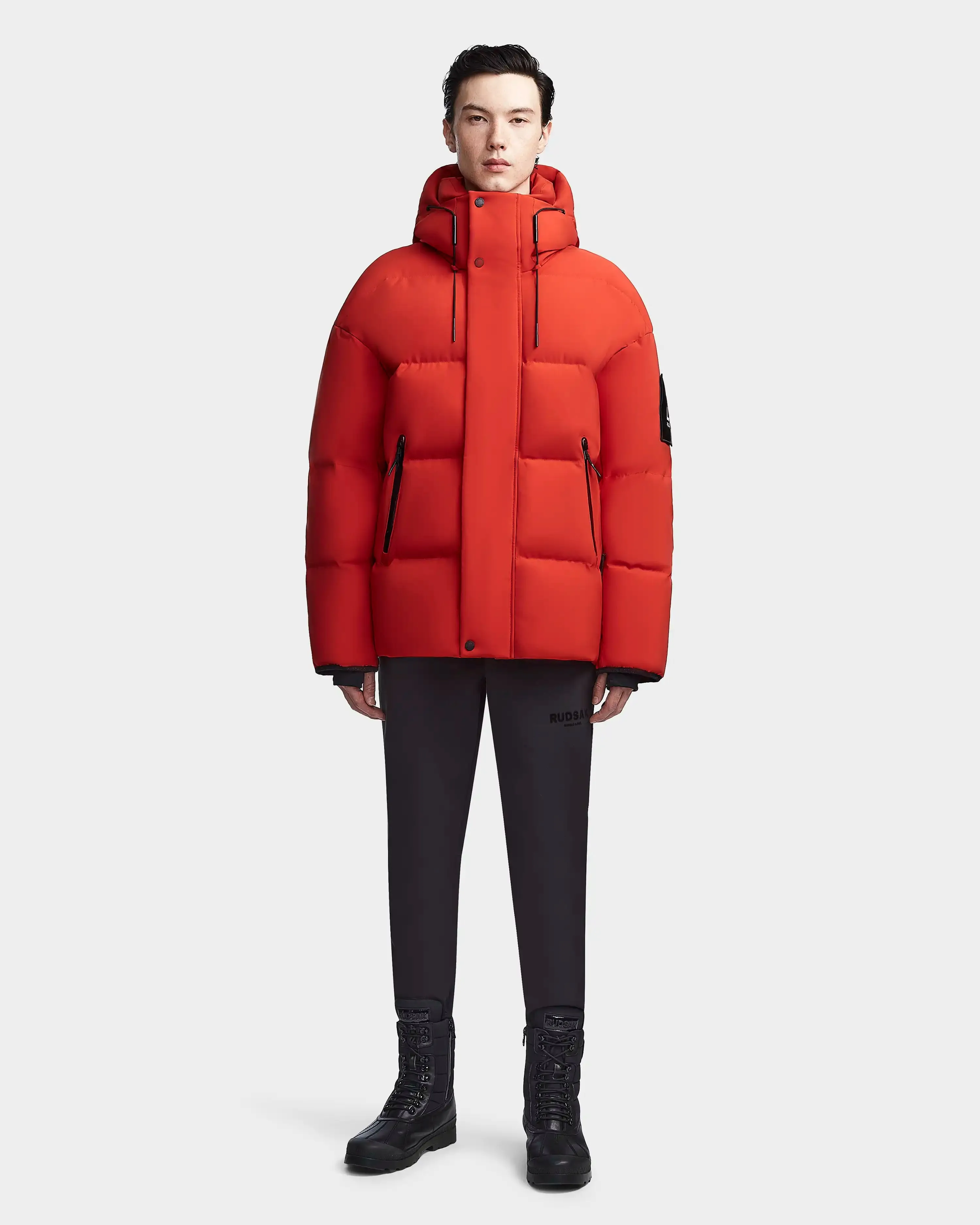 NELSON UNISEX DOWN PUFFER WITH HOOD