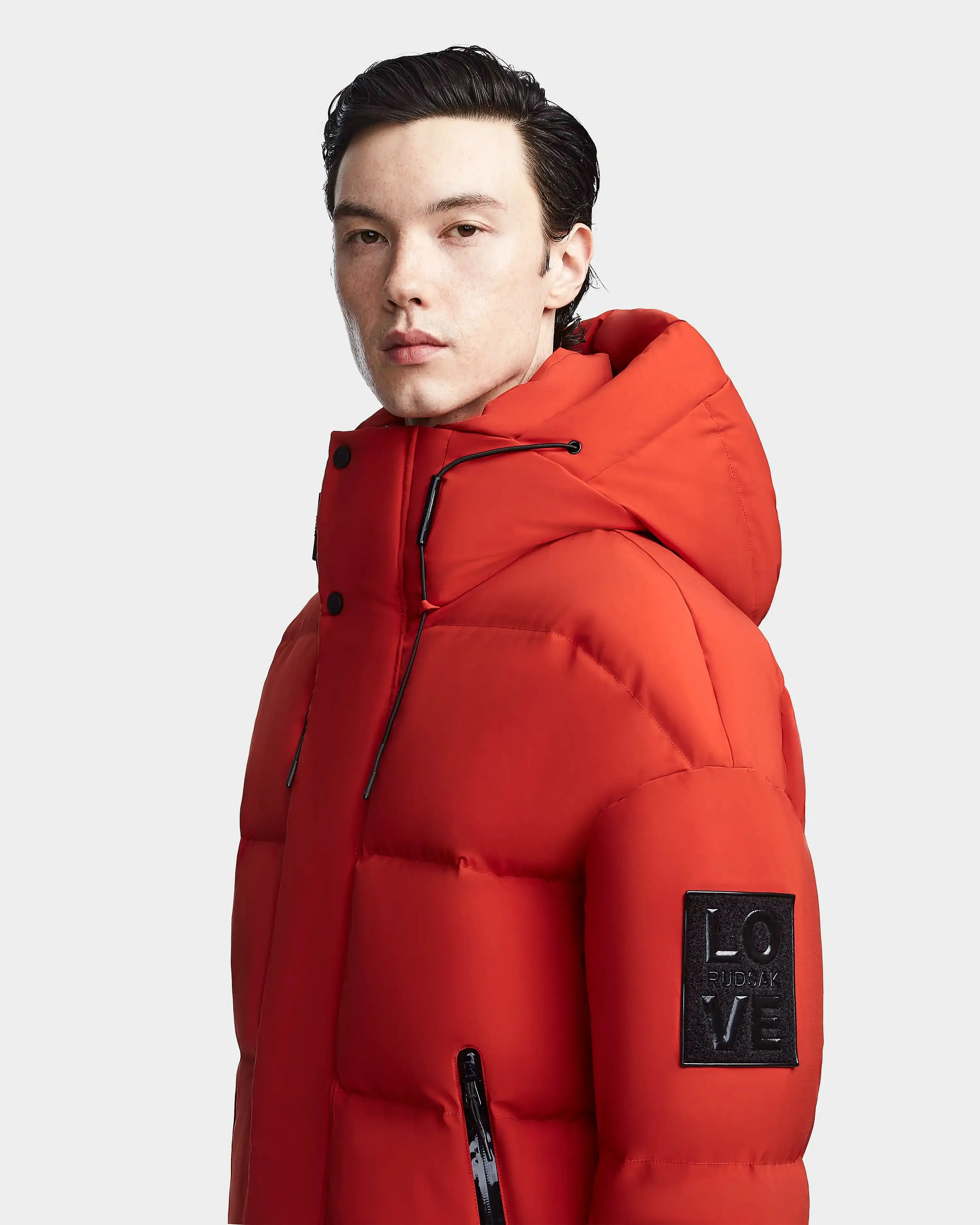 NELSON UNISEX DOWN PUFFER WITH HOOD