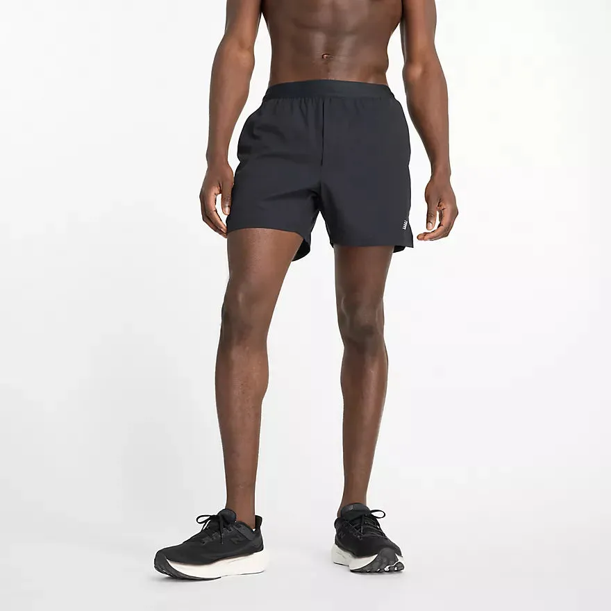 New Balance AC Lined Short 5 - Black - MEN (MS41290) New Balance