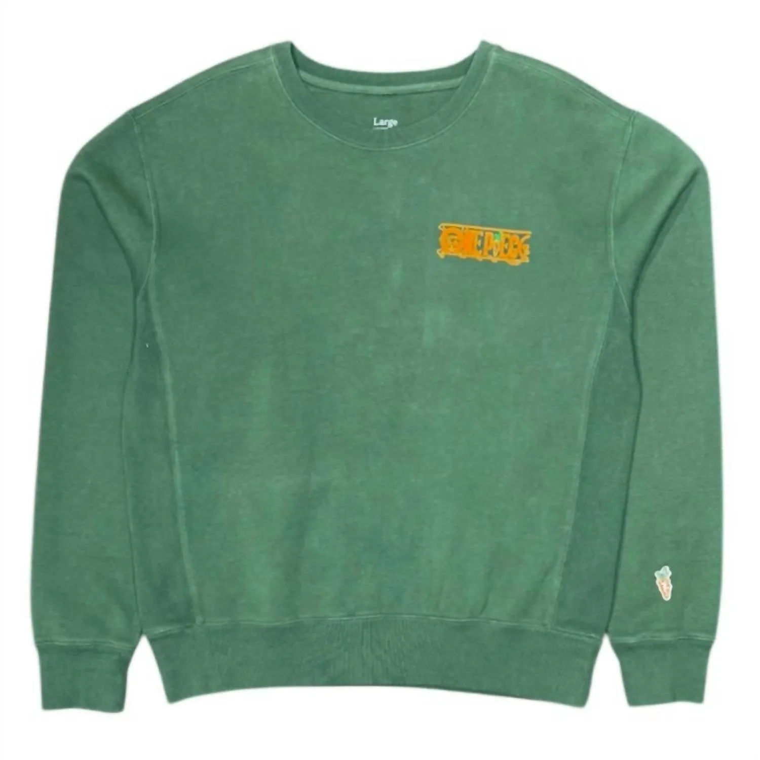 One Piece Men's Crewneck Sweatshirt In Forrest Green