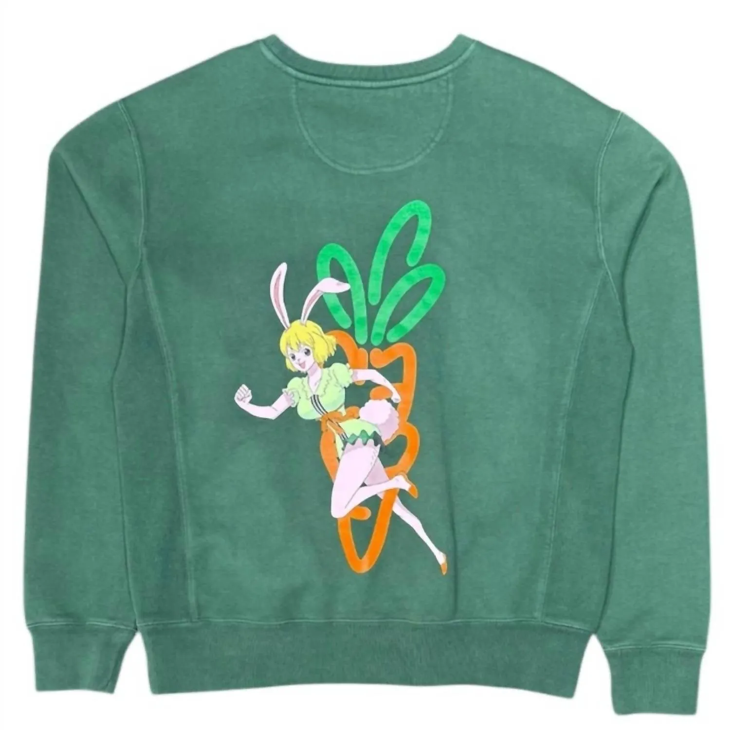 One Piece Men's Crewneck Sweatshirt In Forrest Green