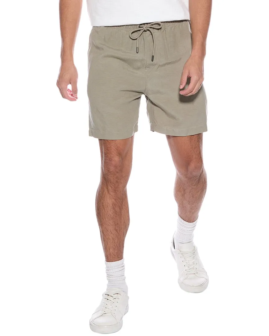 Onia Air Linen-Blend Pull-On Short