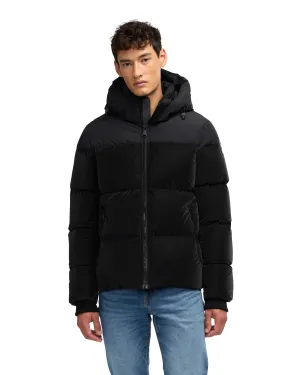 Pajar Men's Mato Mixed-Media Channel Quilted Puffer