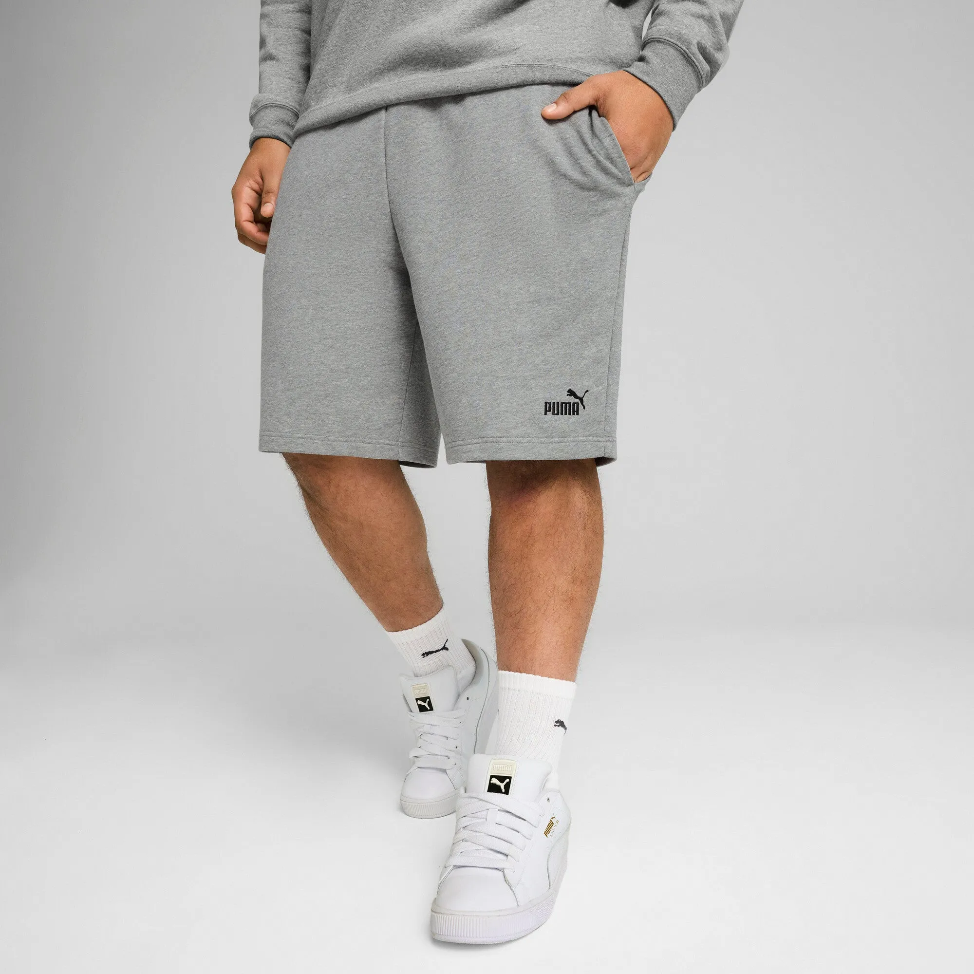 PUMA Men's Essentials No. 1 Logo 10" Shorts