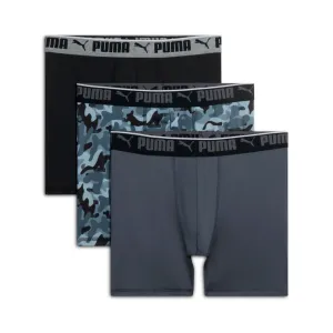 PUMA Men's Sportstyle Camo Boxer Briefs (3 Pack)