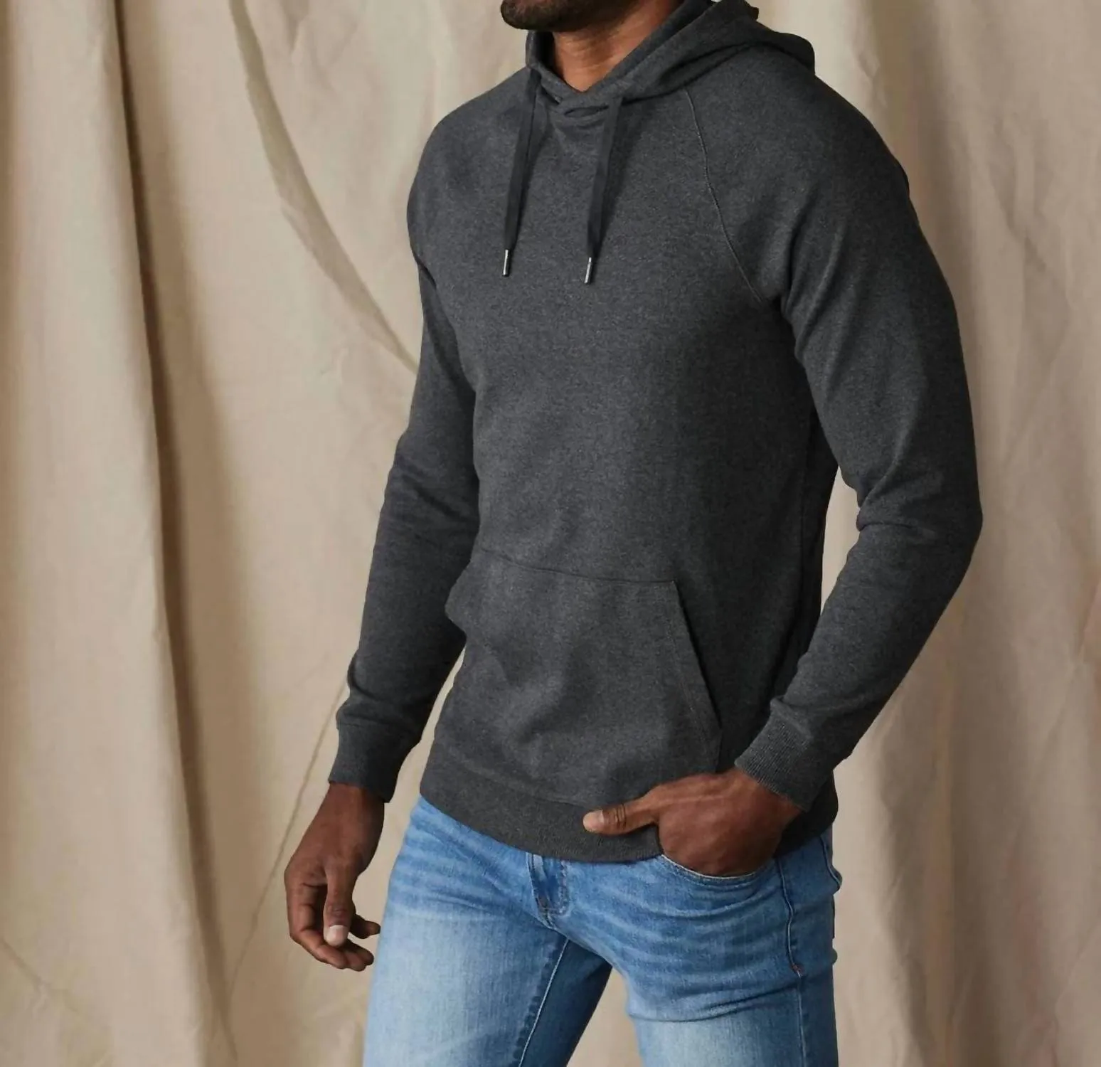 Puremeso Weekend Hoodie In Charcoal