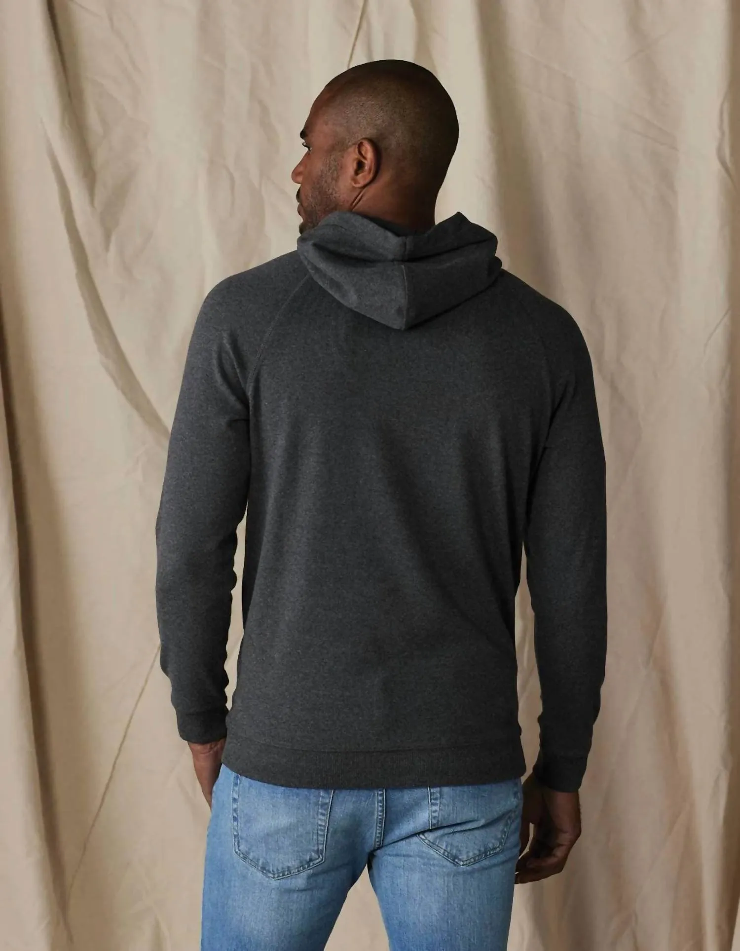 Puremeso Weekend Hoodie In Charcoal