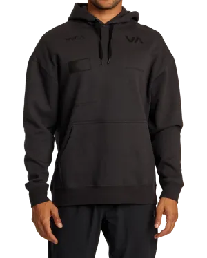Radiate Hoodie in Washed Black