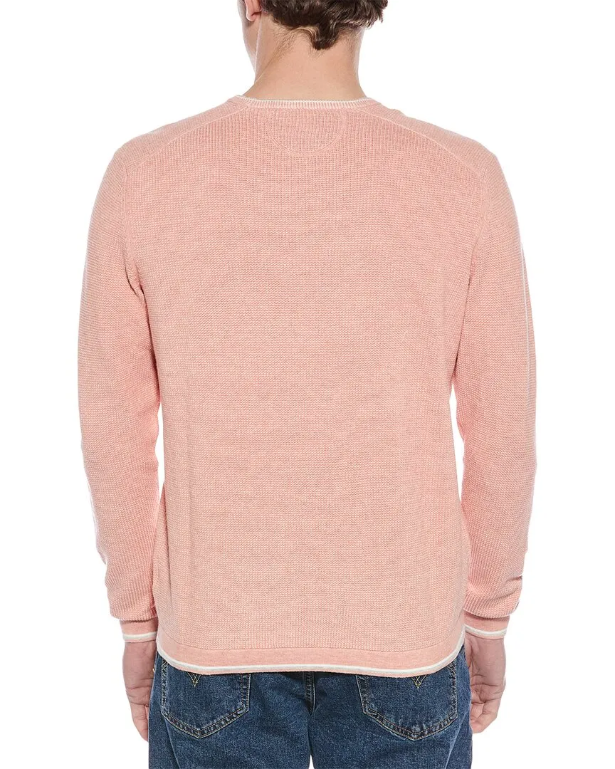 Raffi Vanise Waffle Knit Crewneck Sweatshirt