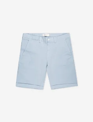 Regular Sunfaded Shorts Dove Blue