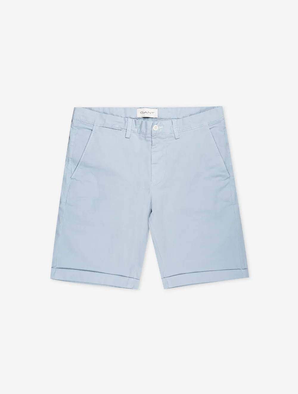 Regular Sunfaded Shorts Dove Blue