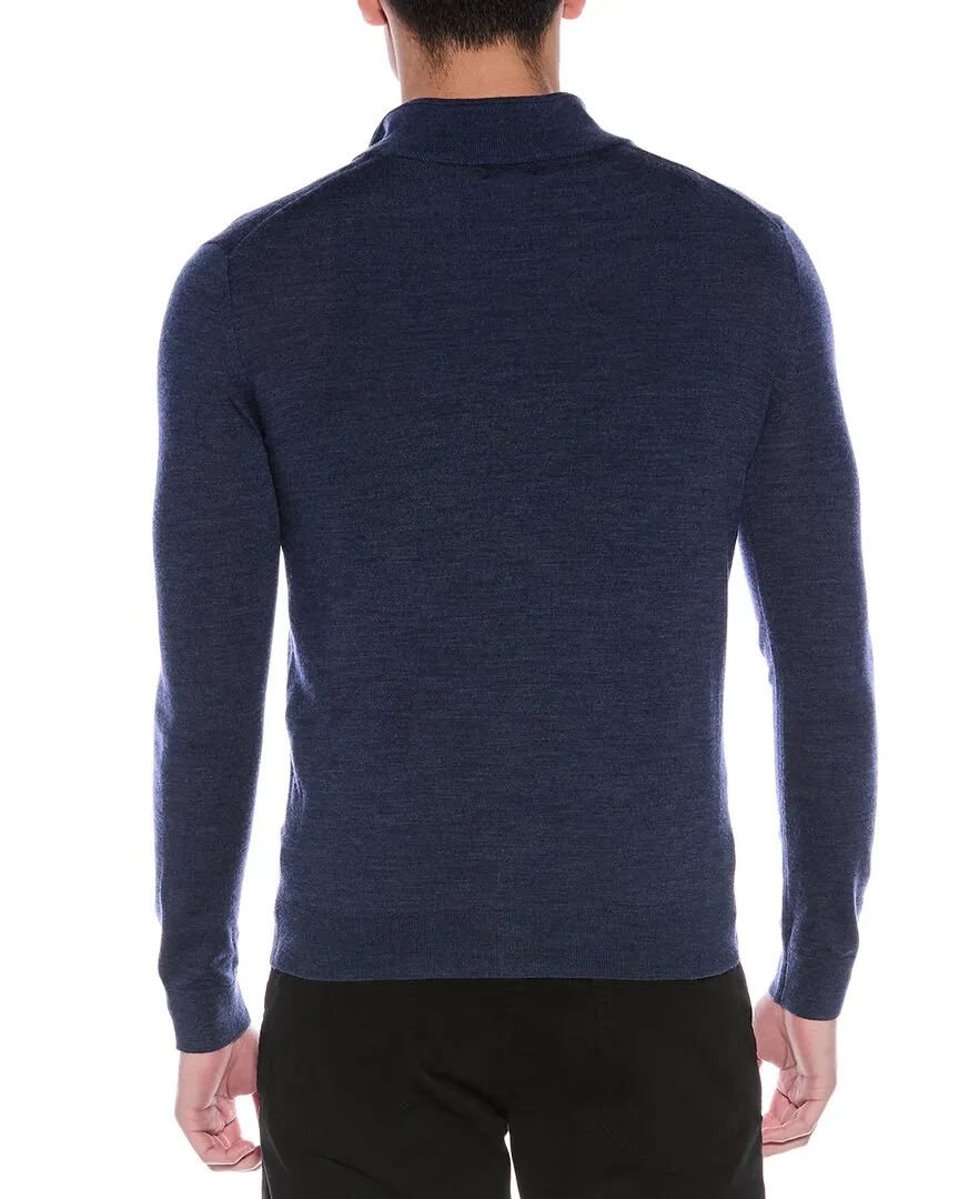 Reiss Blackhall 1/4-Zip Wool Funnel Sweater