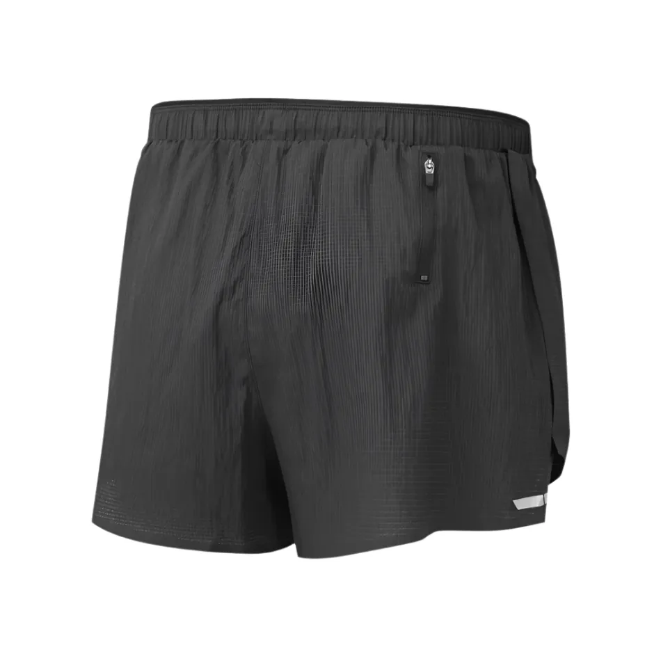 Ronhill Men's Tech Race Short in All Black SS25