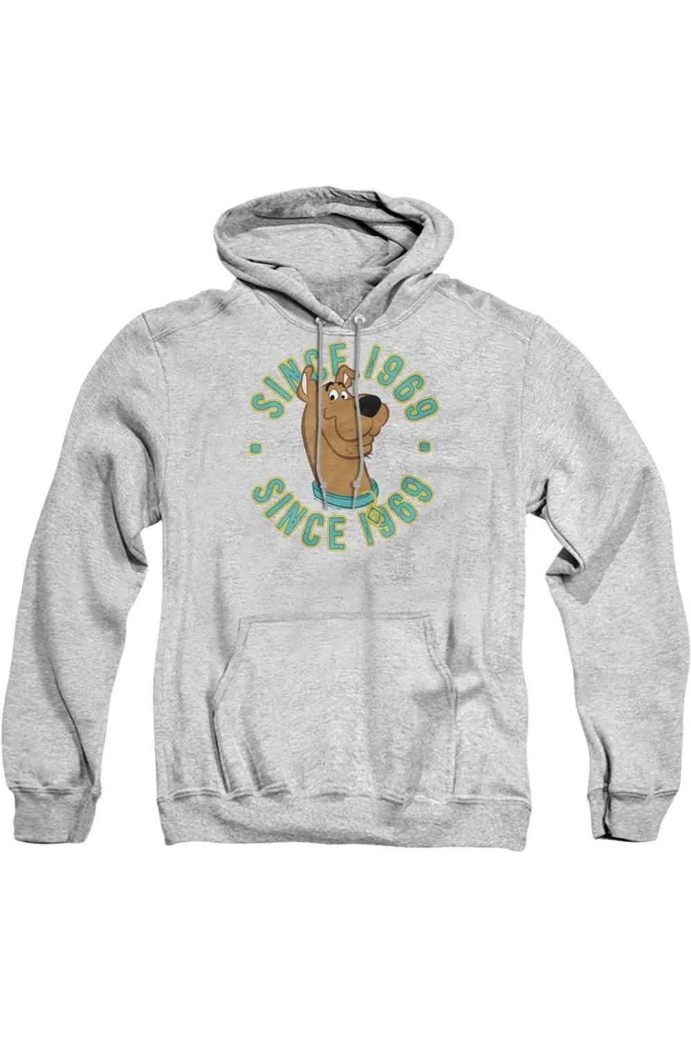 Scooby Doo Scooby 1969 Adult Pull Over Hoodie / Hooded Sweatshirt