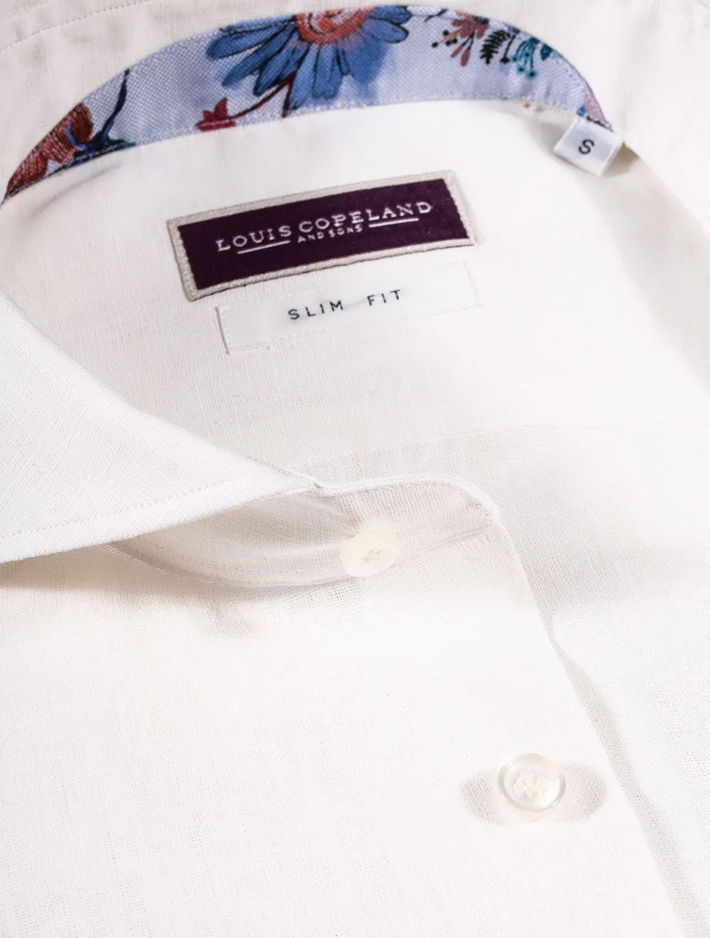 Seine Linen Shirt White