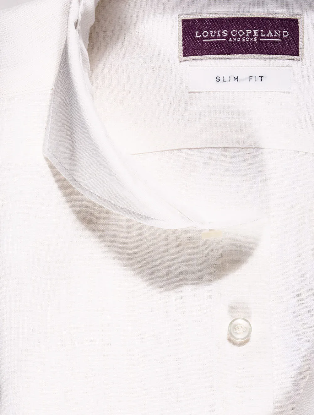Seine Linen Shirt White