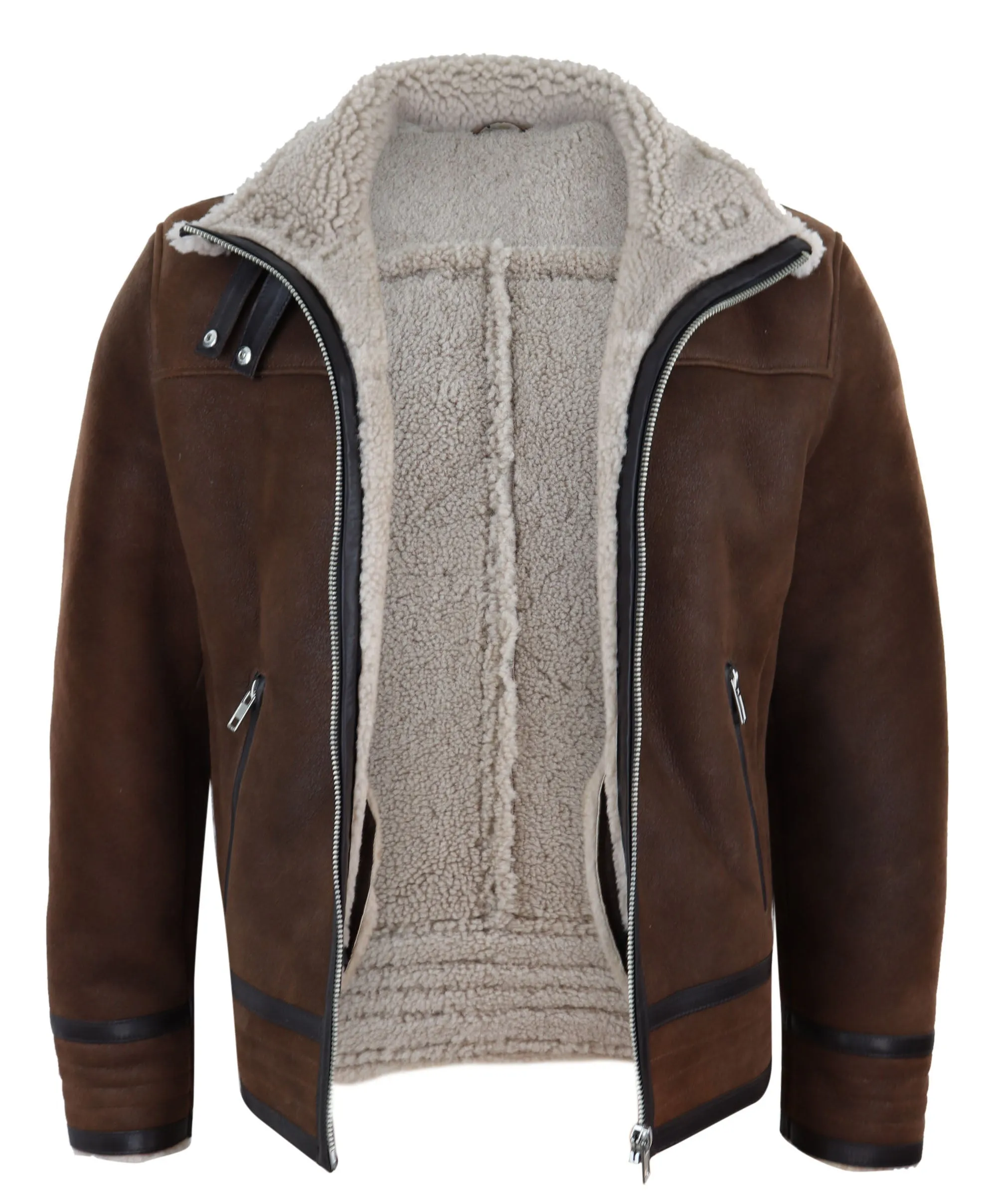 Sherling Sheepskin Pilot Jacket Vintage