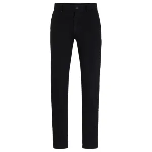 Slim-fit chinos in stretch-cotton satin