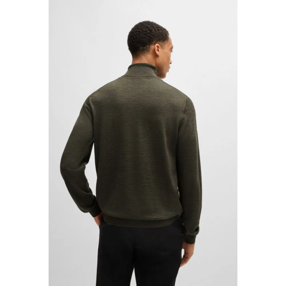 Slim-fit rollneck sweater in wool