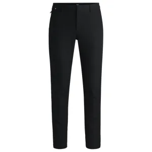 Slim-fit trousers in stretch cotton