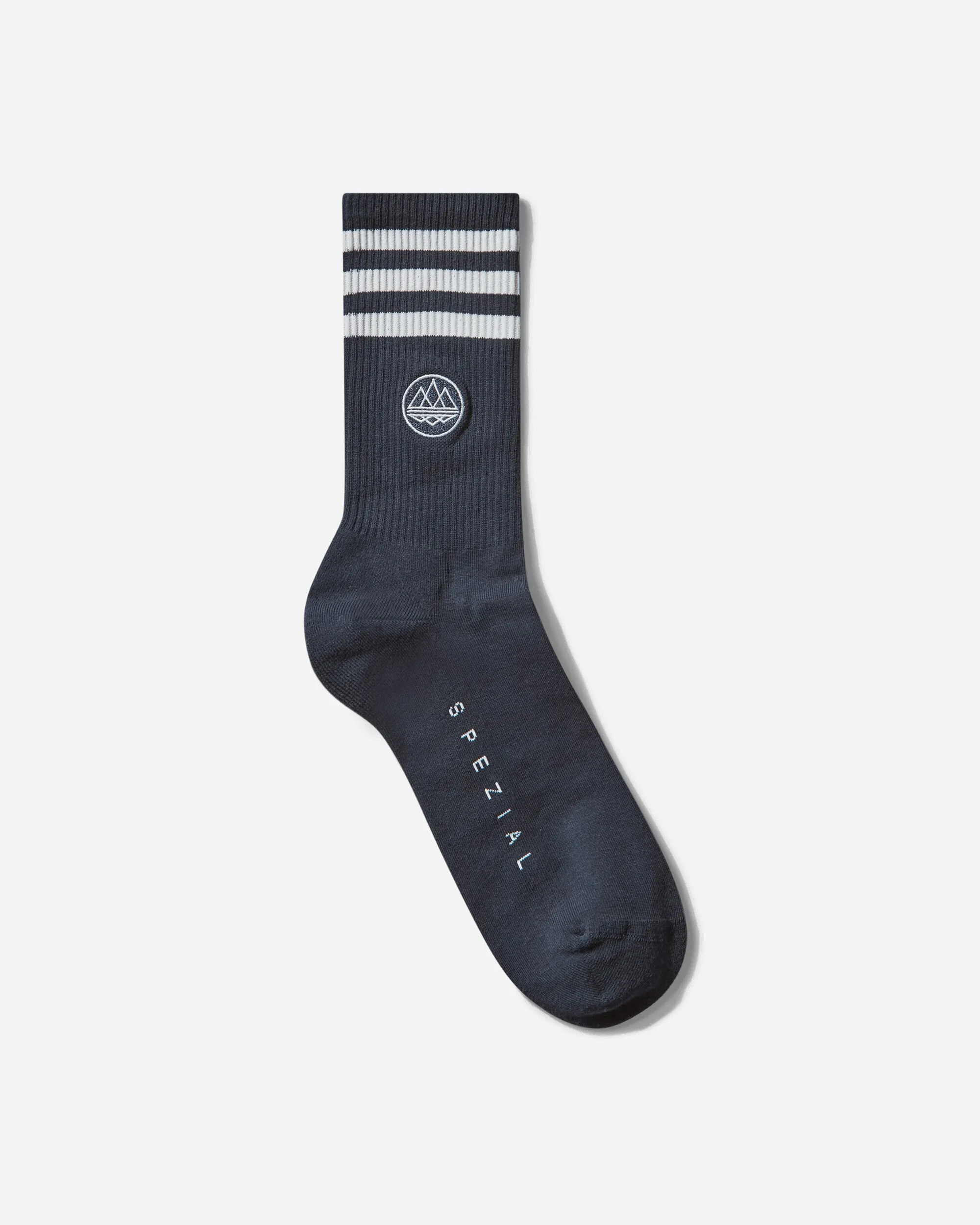 SPZL Statement Ankle Socks Night Navy / Medium Grey Heather