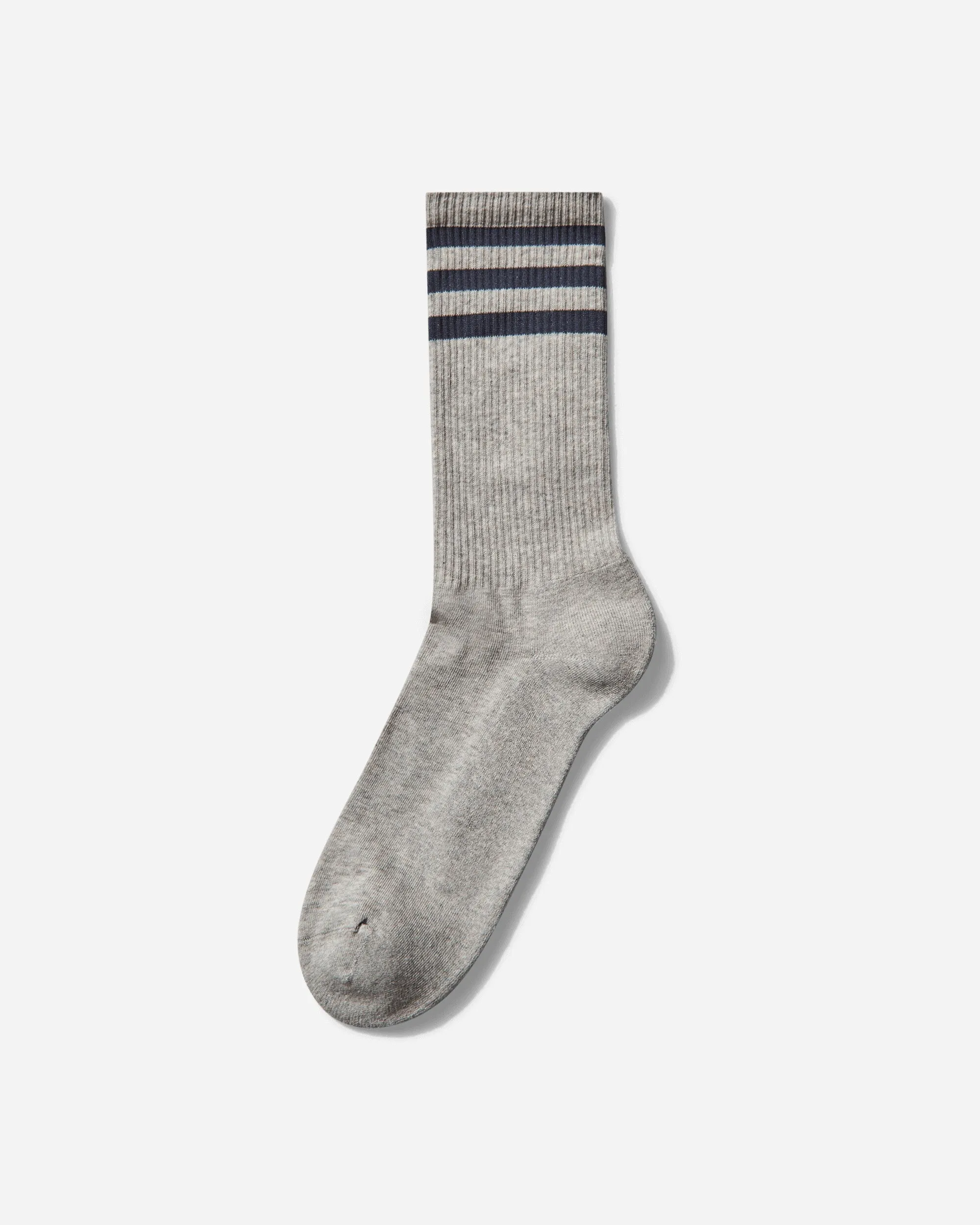 SPZL Statement Ankle Socks Night Navy / Medium Grey Heather