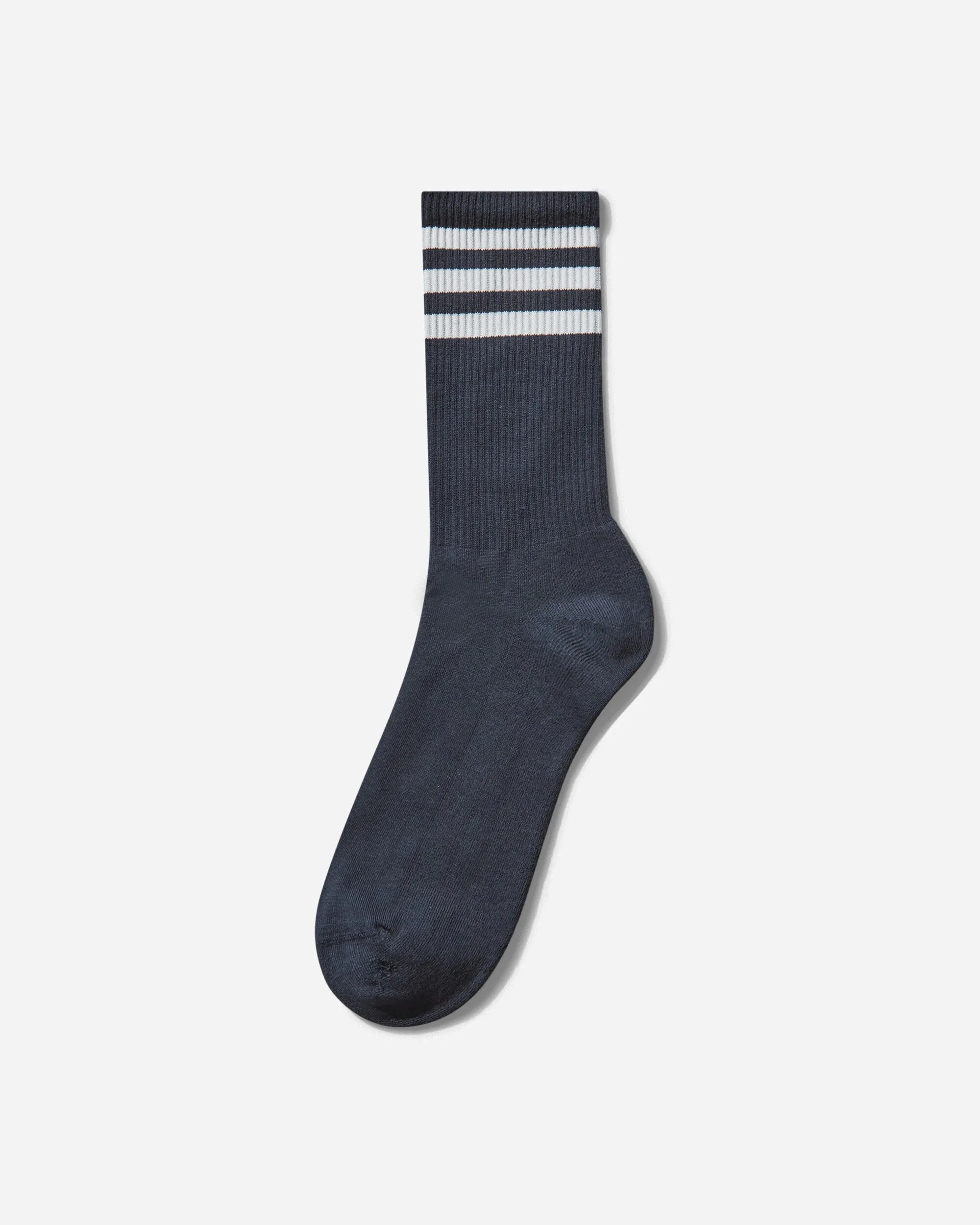 SPZL Statement Ankle Socks Night Navy / Medium Grey Heather