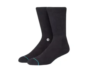 Stance Icon Classic Crew Black/White Socks M311D14ICO-BLW