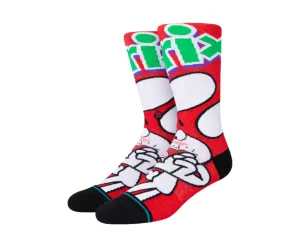 Stance x General Mills Trix Red/Black Crew Socks A545A22TRI-RED