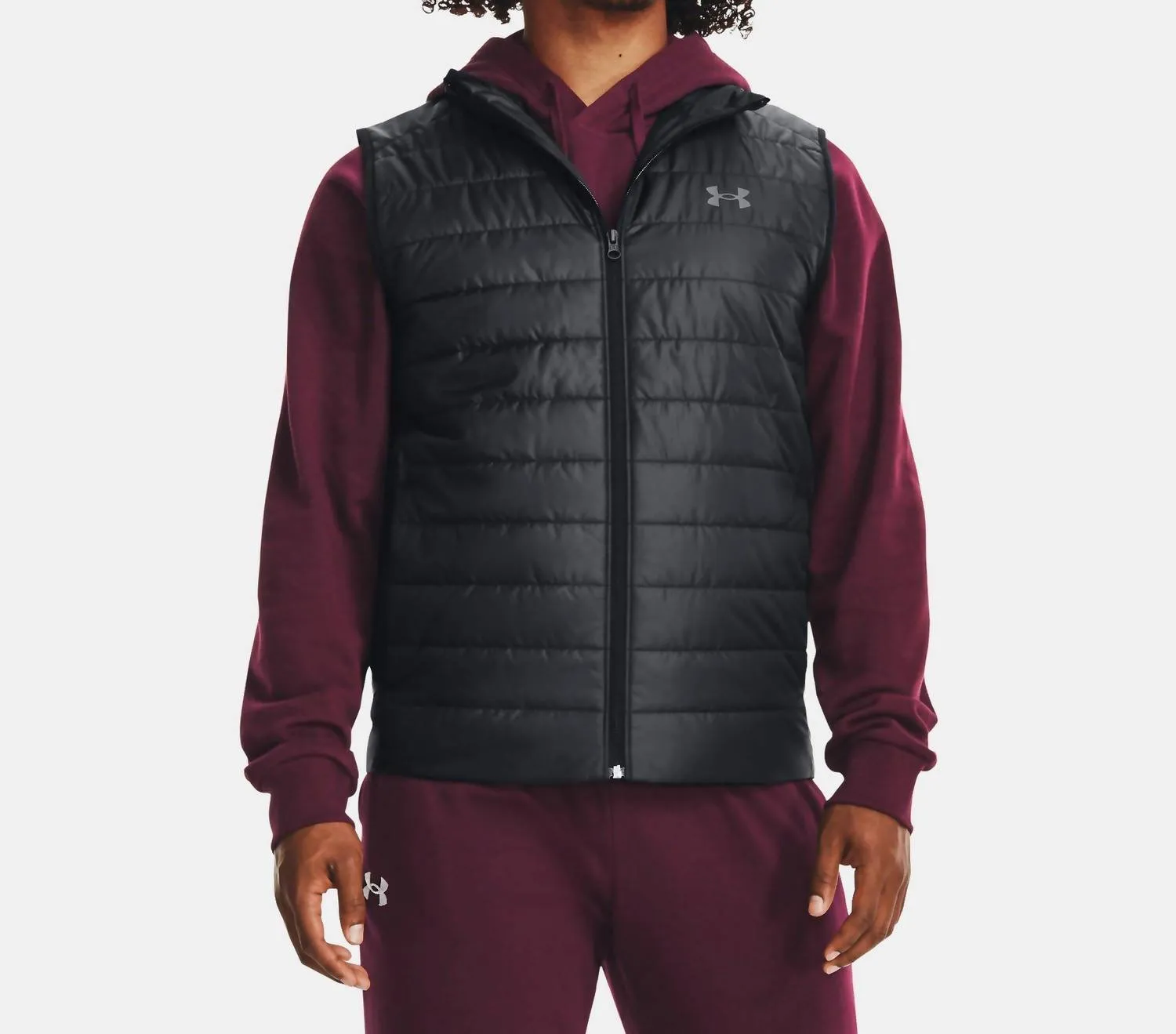 Storm Insulated Vest In Black
