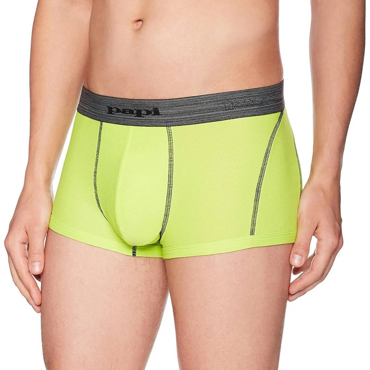Summer League Brazilian Trunk In Acid Lime