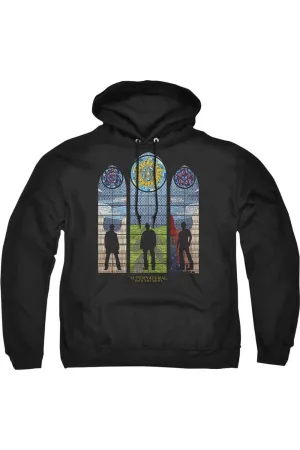 Supernatural Stained Glass Adult Pull Over Hoodie / Hooded Sweatshirt