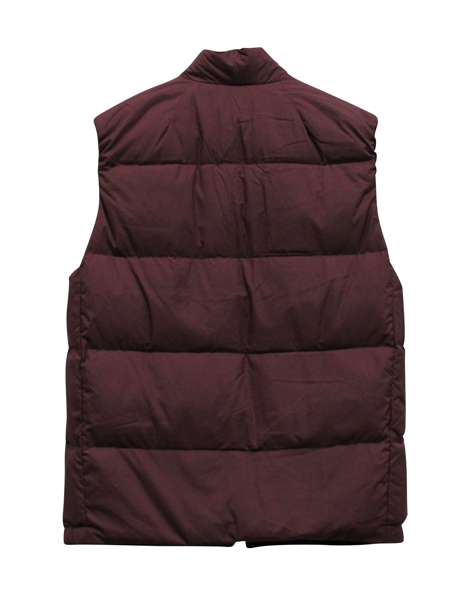 Theory Reversible Puffer Vest in Black Polyester