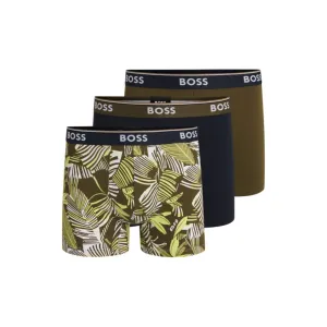 Three-pack of stretch cotton boxer briefs