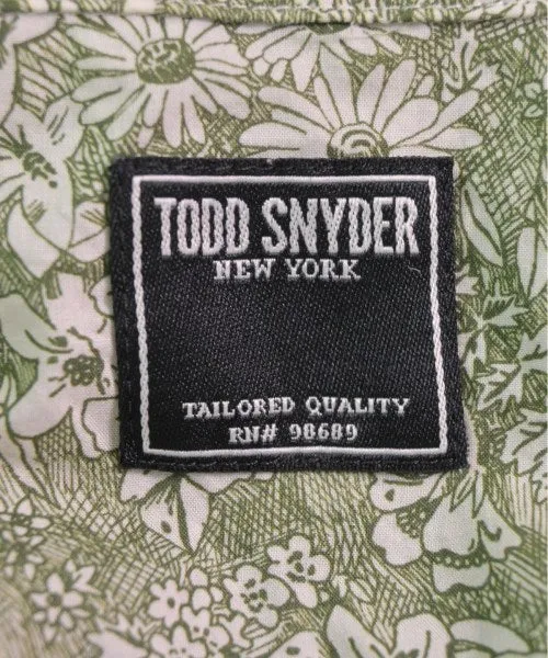 TODD SNYDER Casual shirts