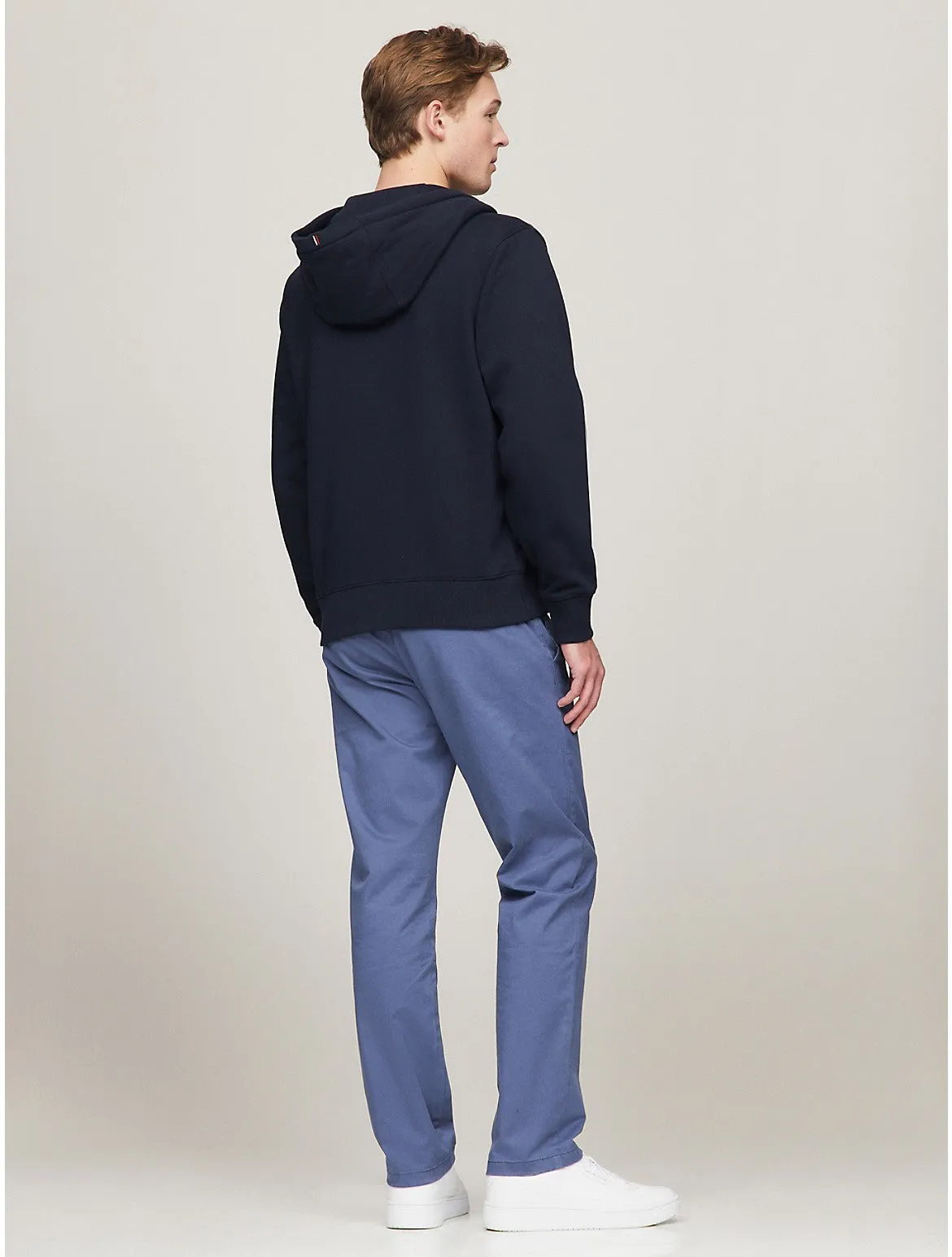 Tommy Hilfiger Men's Flag Logo Zip Hoodie