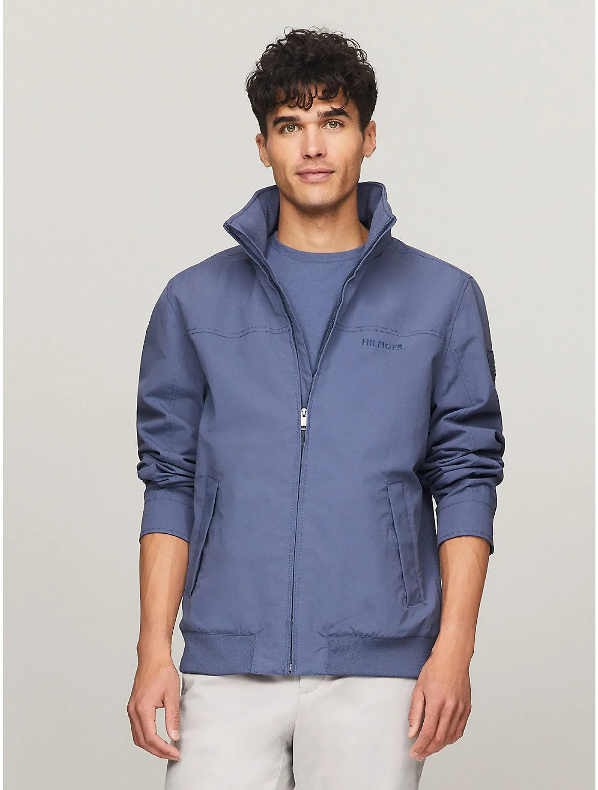 Tommy Hilfiger Men's Hilfiger Water Resistant Windbreaker