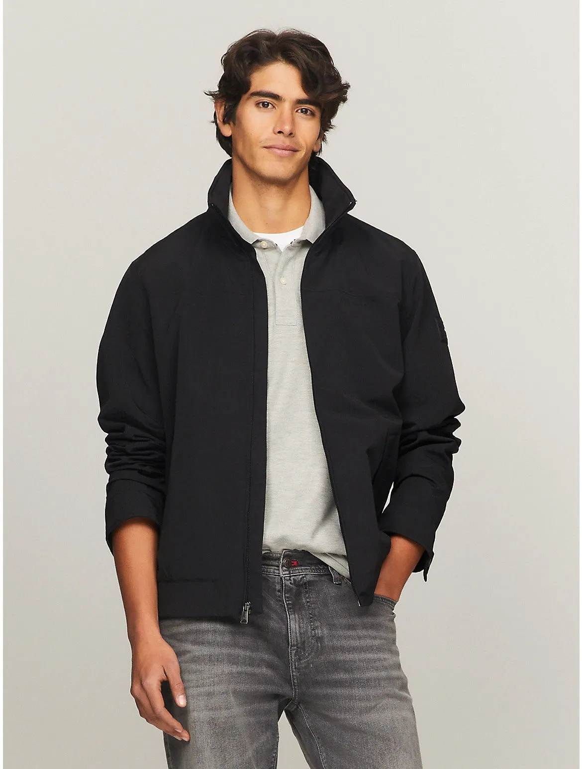 Tommy Hilfiger Men's Hilfiger Water Resistant Windbreaker